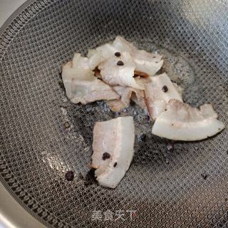 韭苔回锅肉的做法步骤：6