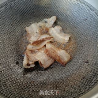 韭苔回锅肉的做法步骤：7