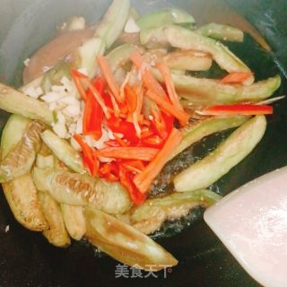 素炒茄子的做法步骤：4