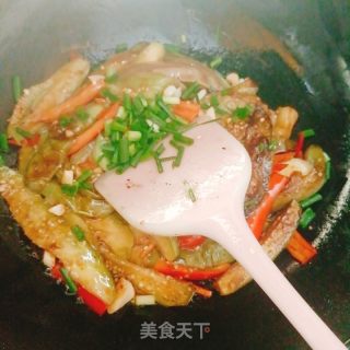 素炒茄子的做法步骤：5