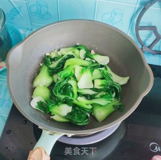 蒜香油菜的做法步骤：7