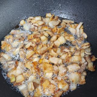 五花肉炒豇豆的做法步骤：5