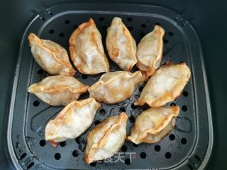 烤饺子～空气炸锅版的做法步骤：4