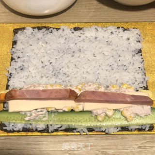 紫菜包饭的做法步骤：9