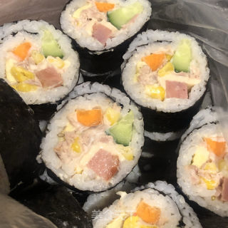 紫菜包饭的做法步骤：12