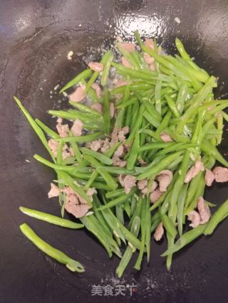 四季豆炒肉的做法步骤：4