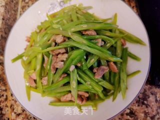 四季豆炒肉的做法步骤：7