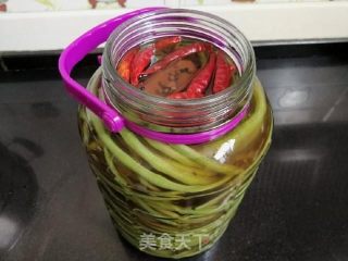 酸豆角的做法