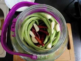 酸豆角的做法步骤：6