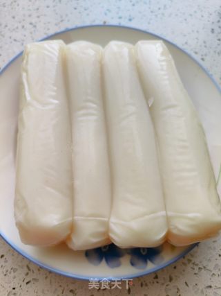 煮年糕的做法步骤：1