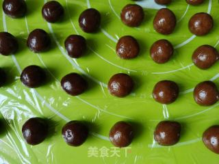 黑糖山楂小月饼的做法步骤：5
