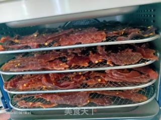 辣味猪肉干的做法步骤：4