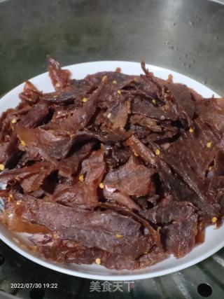 辣味猪肉干的做法步骤：6