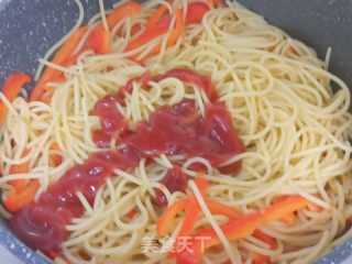 牛排意面的做法步骤：12