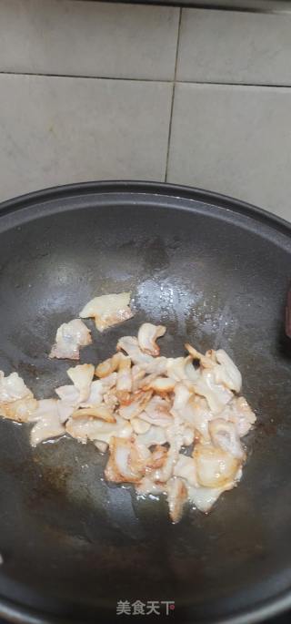 小炒肉的做法步骤：3