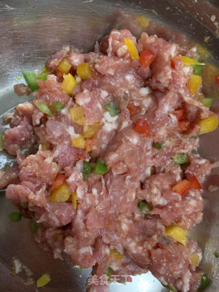 杏鮑菇肉盒的做法步骤：3