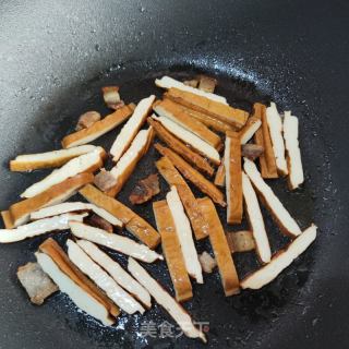 香干烧杏鲍菇的做法步骤：5