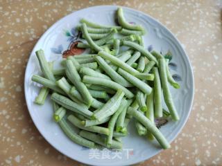 南瓜豆角焖面的做法步骤：3