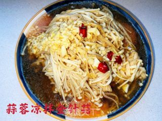 蒜蓉凉拌金针菇的做法