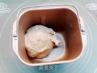 葡萄干蜂蜜裸麦土司的做法步骤：3