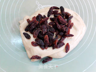 葡萄干蜂蜜裸麦土司的做法步骤：6
