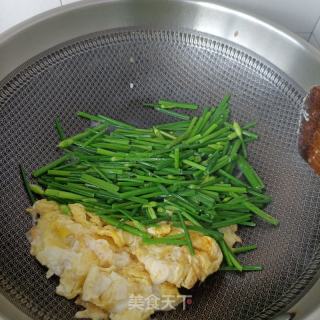 韭苔木耳炒蛋的做法步骤：11