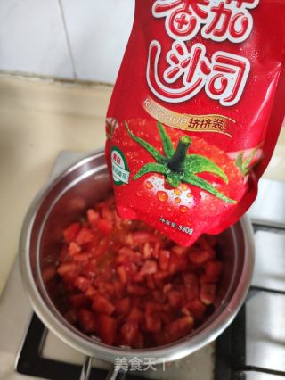 蕃茄豆腐素汤的做法步骤：6