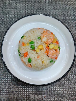 时蔬虾仁炒饭