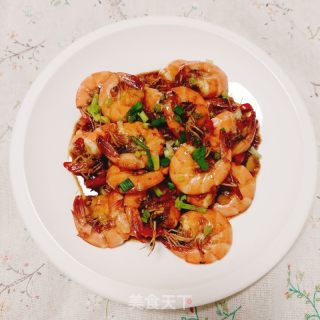 爆炒基围虾的做法步骤：10