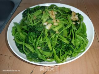 炒空心菜的做法步骤：5