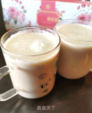 简易版热椰云拿铁的做法步骤：7