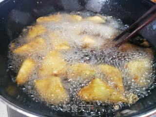 炸茄子的做法步骤：4