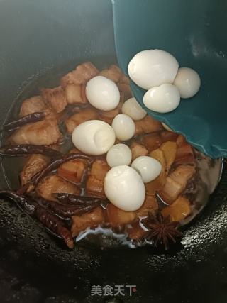 鸡蛋烧肉的做法步骤：8