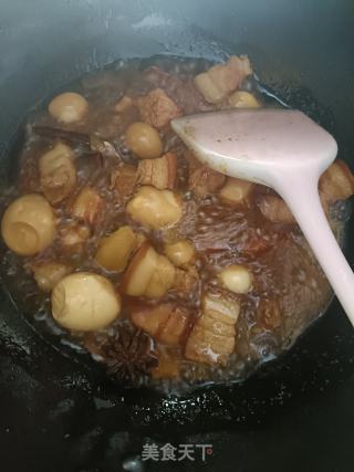 鸡蛋烧肉的做法步骤：9