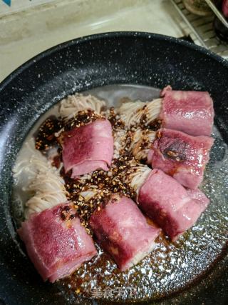 培根金针菇卷的做法步骤：8