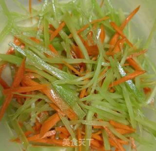 橄榄油拌双丝的做法步骤：6
