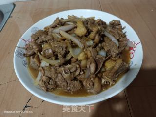 鸭肉炒洋葱的做法步骤：7