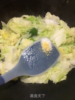 清炒水白菜的做法步骤：7