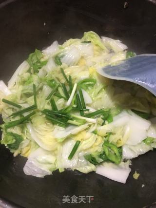 清炒水白菜的做法步骤：9