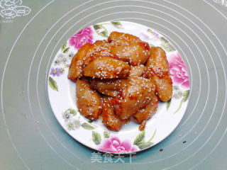 电饭煲版香辣鸡翅的做法步骤：11