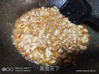 蒜香粉丝蒸虾仁的做法步骤：2