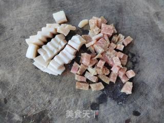 咸肉南瓜焖饭的做法步骤：4