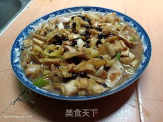 豆豉焖芋苗的做法步骤：8