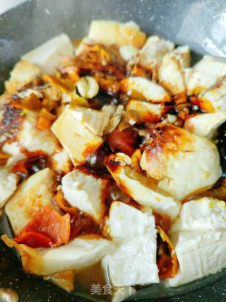 红烧肉烧豆腐的做法步骤：7