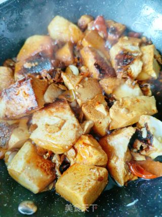 红烧肉烧豆腐的做法步骤：8