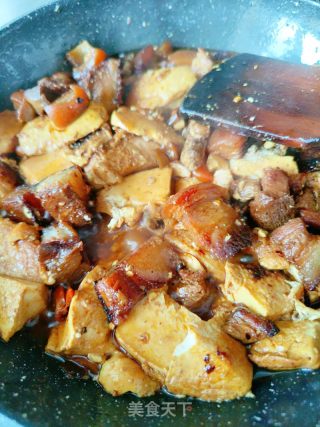 红烧肉烧豆腐的做法步骤：10
