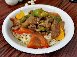 过油肉拌面的做法步骤：14