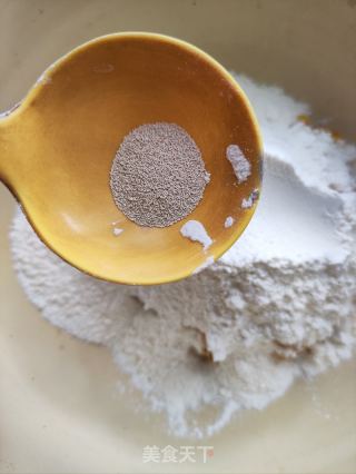 南瓜烤饼的做法步骤：3