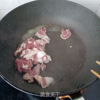 韭苔肉片炒土豆的做法步骤：8
