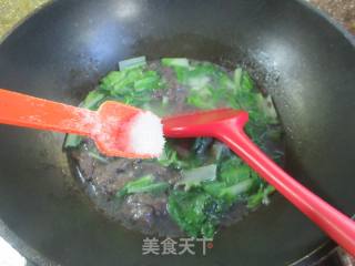 毛毛菜荞麦面疙瘩的做法步骤：7